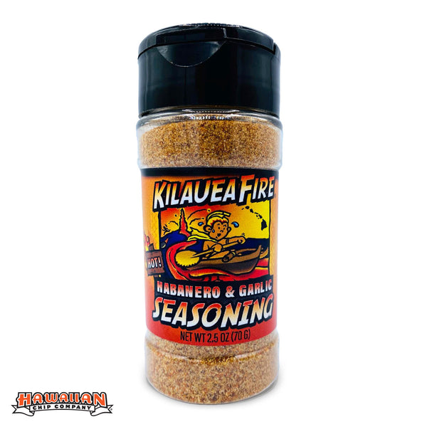 NEW! Kilauea Fire Habanero & Garlic Seasoning 2.5oz Bottle