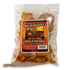 Kilauea Fire Spicy BBQ Taro & Potato Chips 4 oz Bag