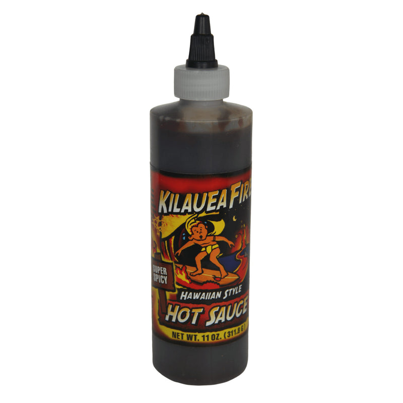 Kilauea Fire SUPER SPICY Hot Sauce - 11 oz. Squeeze Bottle